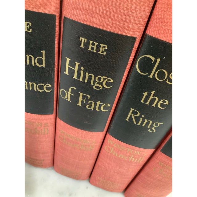 Winston Churchill the Second World War – Complete 6‑Volume Set, Houghton Mifflin, Mid‑Century - A Must Have for World War II Buffs & Collectors! For Sale - Image 4 of 11