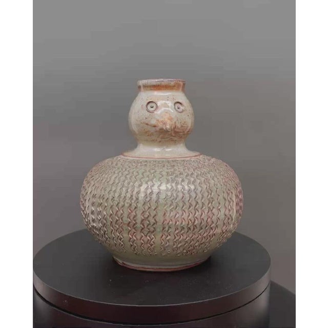 Ceramic Stylised Bird Vase by Dominique Pouchain, 1980s For Sale - Image 4 of 18