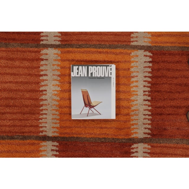 Contemporary Scandinavian Style Geometric Wool Rug, by Rug & Kilim, India For Sale - Image 10 of 10