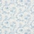 Schumacher Sample - Schumacher Toile De Fleurs Fabric in Delft For Sale - Image 4 of 4