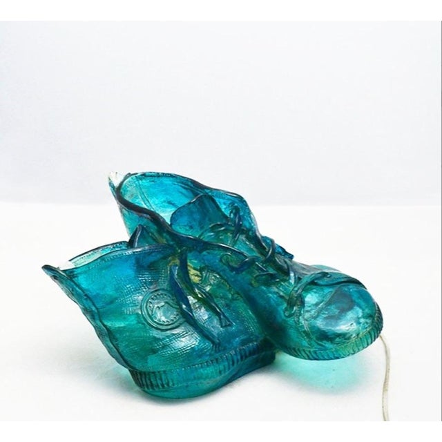 Resin Table Lamp from Lisola Che Non Cè, 1970s For Sale - Image 6 of 11