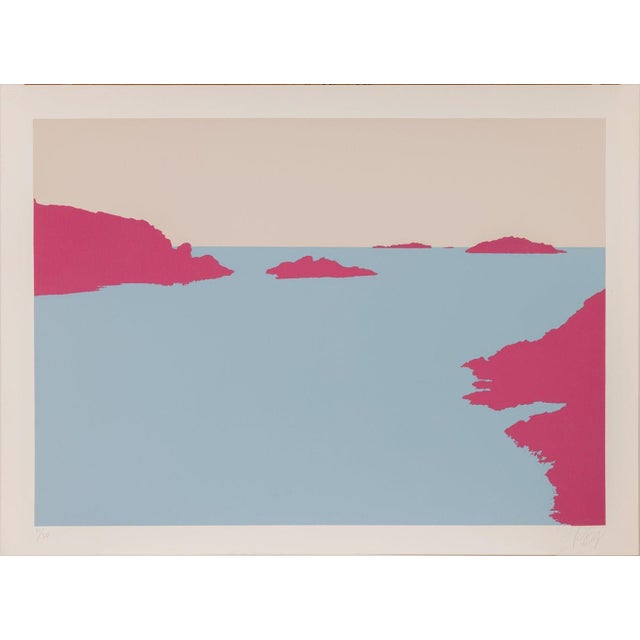 1970s América Sánchez “Ithaca” Portfolio – Set of 4 Signed Original Silkscreens in Variant Colorways, Spanish Modern Graphic Design, C. 1970s For Sale - Image 5 of 13