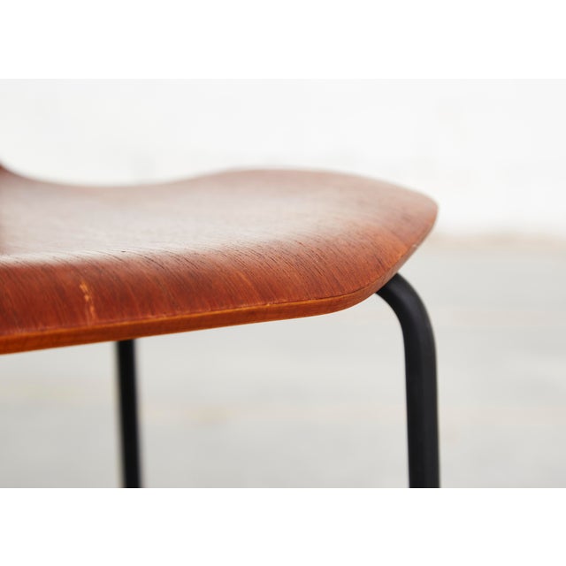 Model 3103 Hammer Chairs by Arne Jacobsen for Fritz Hansen, 1964, Set of 4 For Sale - Image 9 of 18
