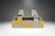 Directional Mid Century Modern Attributed to Paul Evans Cityscape Brass Chrome Glass Coffee Table For Sale - Image 4 of 12