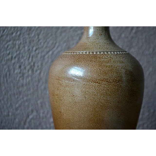 Sandstone Vase by Paul Langeron for Pont De Vernes, France, 1960s For Sale - Image 4 of 9