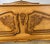 Vintage Louis XVI French Double Frame with Carved Headboard For Sale - Image 6 of 10