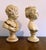 Victorian 1970s Marwal Industries Chalkware Alabaster Victorian Boy and Girl Busts - a Pair For Sale - Image 3 of 6
