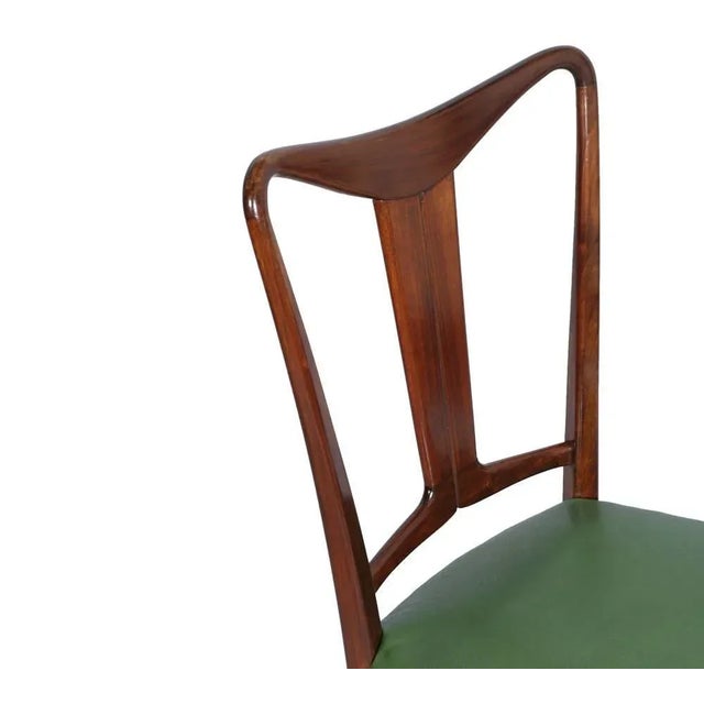 Paolo Buffa Mid-Century Italian Dining Room Table & Chairs, Set of 7 For Sale - Image 4 of 10