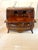 Late 18th Century Antique Mahogany Floral Marquetry Inlaid Cylinder Bureau, 1780s For Sale - Image 5 of 18