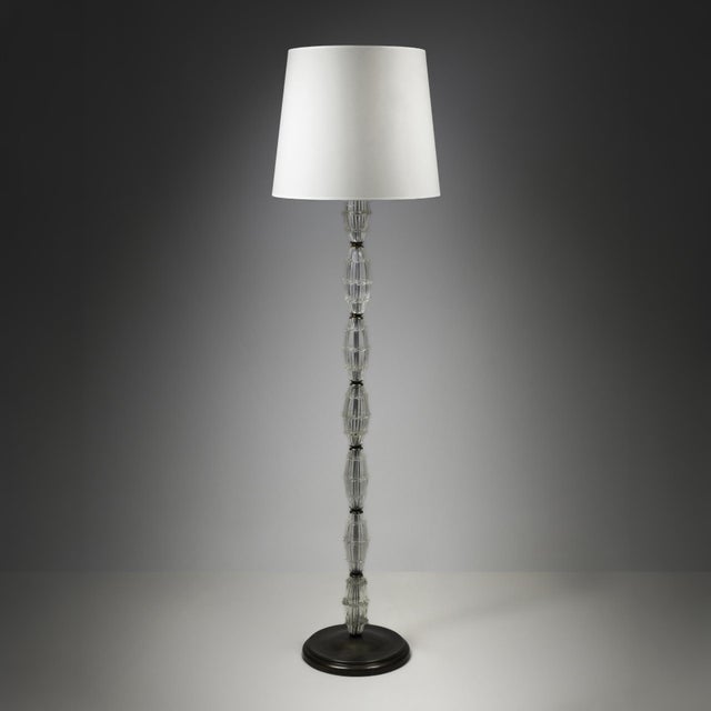 Vintage Floor Lamp, 1940s, in Very Good conditions. Designed 1920 to 1949 European Plug (up to 250V).The wiring of this...