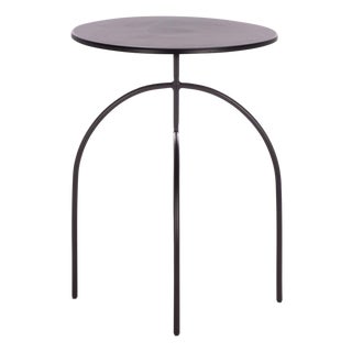 Saburo Ronin Accent Table in Black, 22" For Sale