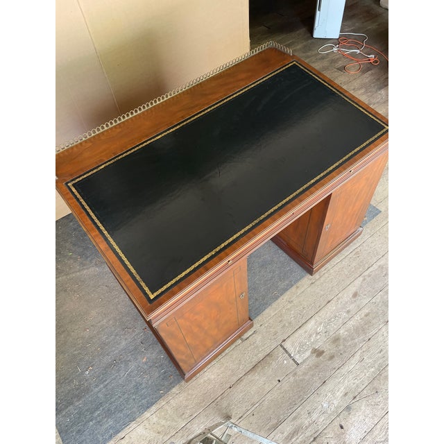 Late 20th Century Baker Stately Homes Slant Top Desk For Sale - Image 14 of 14
