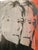 "Hand-Painted Warhol Tribute: Double Self-Portrait (1978). This striking contemporary pop-art piece is a high-quality,...