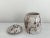 Traditional Vintage Splatter Paint Lidded Jar For Sale - Image 3 of 6