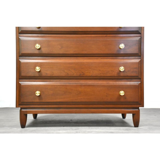 Willett Solid Cherry Mid Century Modern Dresser Chairish