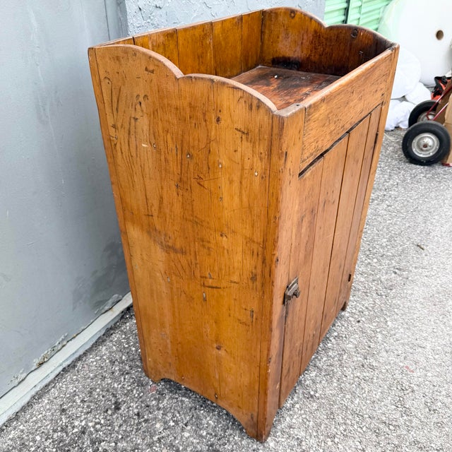 Antique Rustic Storage Cabinet/Cupboard For Sale In West Palm - Image 6 of 9