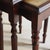 Regency Mahogany Nesting Tables with Glass Tops, Set of 3 For Sale - Image 6 of 9