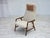 Ivory Danish Sheepskin Lounge Chair by Alf Svensson for Fritz Hansen, 1960s For Sale - Image 8 of 18