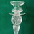 Mid-Century Murano Crystal Candlestick from Ardè, Italy, 1970s For Sale - Image 5 of 9