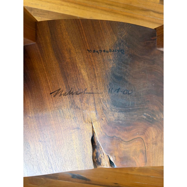 An exceptional Nakashima Woodworkers Conoid Chair, crafted in November 2000 in New Hope, Pennsylvania. One of the studio’s...