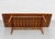 Mid Century Modern Coffee Table by Grete Jalk, C. 1960’s | Upturned Edges & Slatted Magazine Rack For Sale - Image 11 of 13