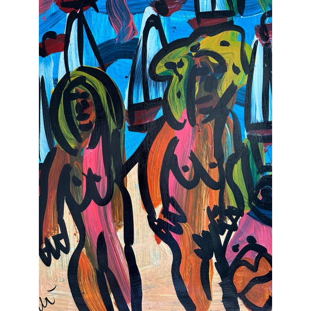 Abstract Peter Keil Original Painting - Junge Wilde Collection For Sale - Image 3 of 5