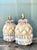 Metal Vintage Shell Encrusted Lamps - A Pair For Sale - Image 7 of 12