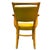 1960s Vintage Henderson Mid-Century Modern Mustard Yellow Vinyl Armchair For Sale - Image 5 of 7