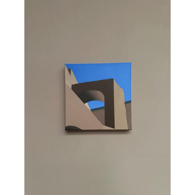 Early 21st Century Anna Micro Johansson, Trajanus Forum III, 2011, Oil on Canvas, Framed For Sale - Image 5 of 14