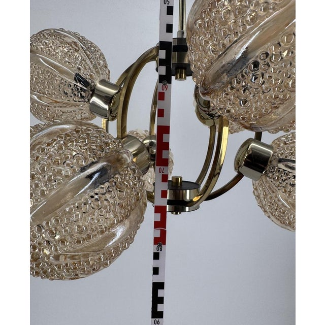 Space Age Brass Ceiling Lamp by Richard Essig, 1970s For Sale - Image 18 of 18