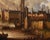 Peter Van Der Velde, Marina Landscape with Boats, 1700, Oil on Canvas For Sale - Image 4 of 16