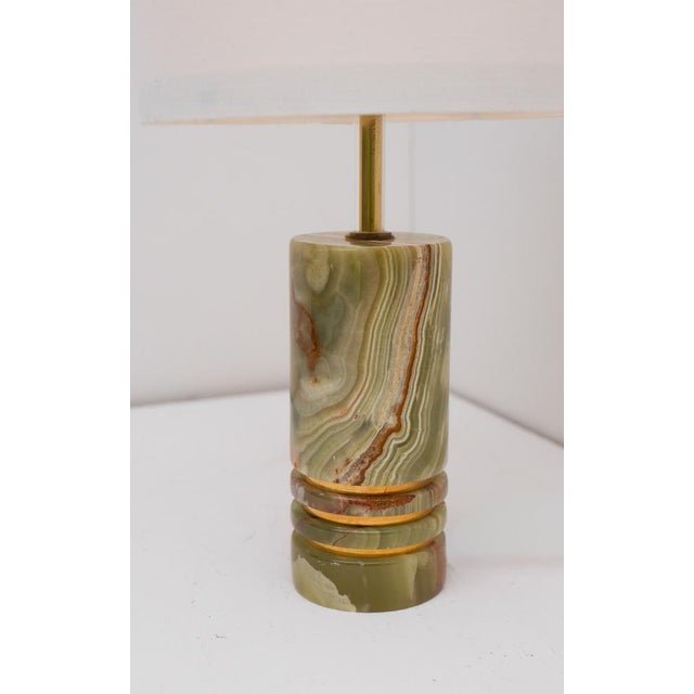 Mid-Century Modern Italian Brass Table Lamp, 1970s For Sale - Image 14 of 16