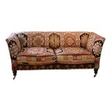 English George Smith Kilim Sofa For Sale