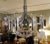 Gaetano Sciolari 1970's Large Italian Gaetano Sciolari Style Chrome Ten Light Chandelier With Glass Pendants For Sale - Image 4 of 11