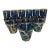 1960s Georges Briard "Europa" Pattern Barware, 14 Pieces For Sale
