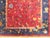 Antique Chinese Oriental Rug, in Room Size, with Flowers and Red and Blue Tones For Sale - Image 4 of 6