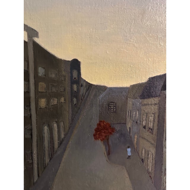 Figurative Vintage Painting by Feminist Chilean Artist Juana Lecaros For Sale - Image 3 of 7