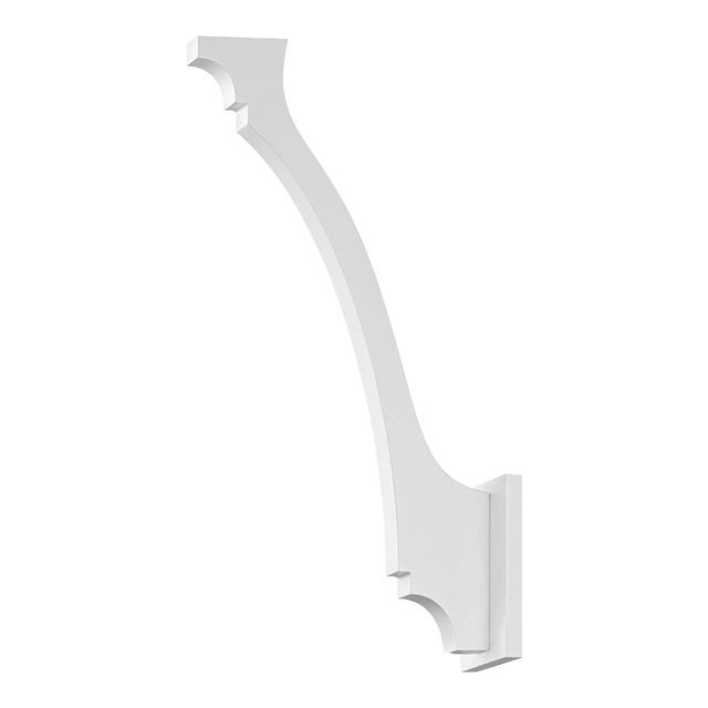 Peter Polick for Robert Sonneman Lighting, Profili Textured White Ogee Led Sconce, Satin White. For Sale