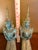 Tibetan Guardian Angel Theppanom Statues Bronze / Gold Gilt 13" - ca.1960 - A Pair For Sale - Image 14 of 15