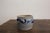 Ceramic German Folk Art Grey and Cobalt Blue Stoneware Jar, 1890s For Sale - Image 7 of 12