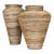 Vintage Coastal Pencil Reed Vases - Set of 2 For Sale