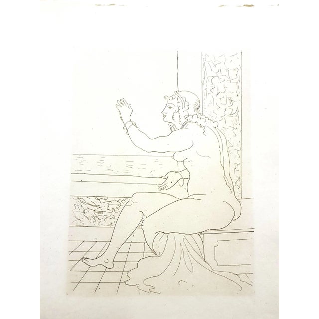 Early 21st Century André Derain - Ovid's Heroides - Original Etching 1938 For Sale - Image 5 of 5