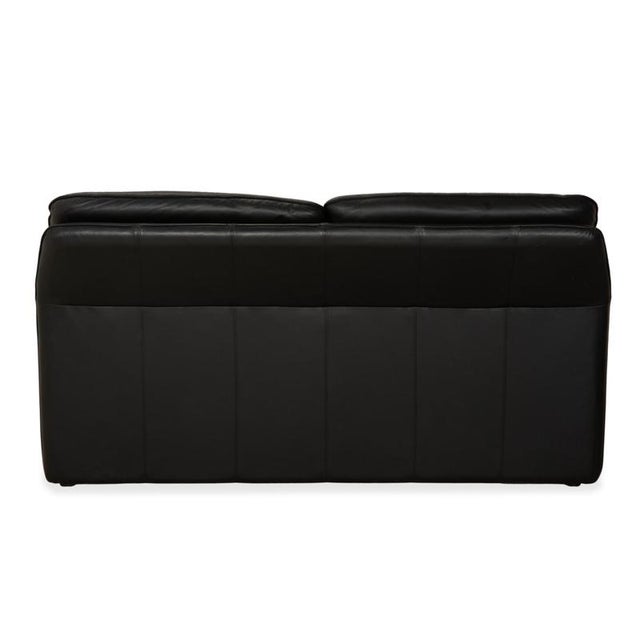 Atlanta 2-Seater Sofas in Black Leather from Laauser, Set of 2 For Sale - Image 18 of 18