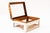 Brown Nickel-Plated, Wood and Cut Glass Box, Vienna, 1920 For Sale - Image 8 of 15