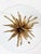 Italian Wheat Sheaf Low Table of Gilt Metal With Round Top of Glass For Sale In Austin - Image 6 of 9