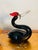 1960s Gorgeous Italian Vintage Murano Glass Swan Sculptures For Sale - Image 5 of 9