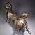 Late 19th Century Gilt Bronze Mythical Beast Figurine, Gold and Silver Inlay For Sale - Image 11 of 12