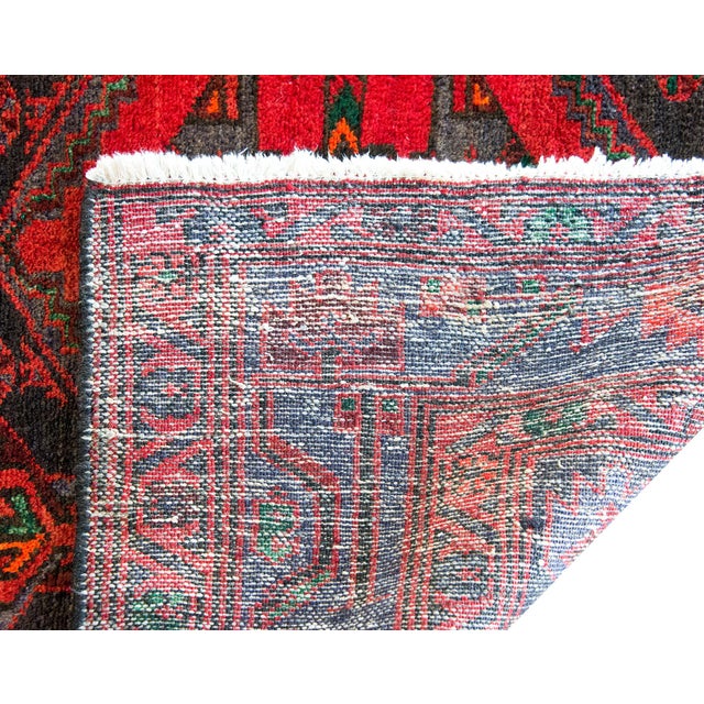 Mid-20th Century Persian Mazleghan Rug For Sale - Image 14 of 15