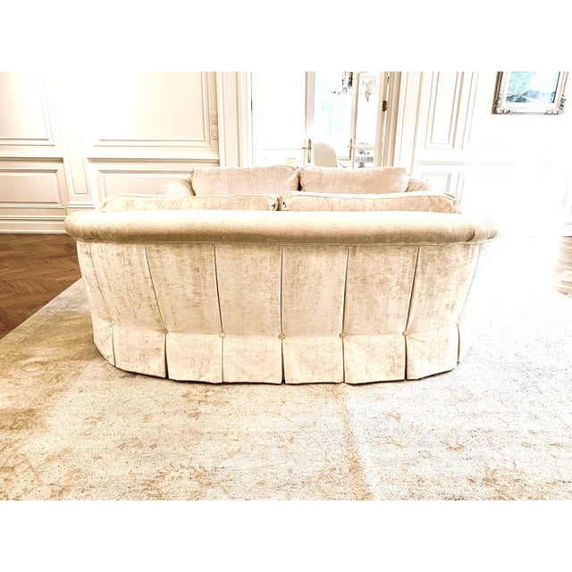 Kravet Classic Curved Sofa Chairish