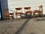 Mid-Century Modern Set of 4 Mid-Century Modern Walnut Shell Back Dining Chairs For Sale - Image 3 of 12